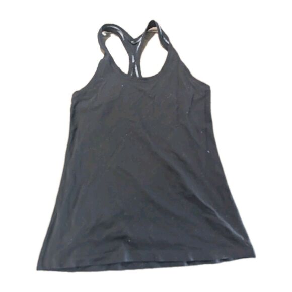 Lululemon Womens Size L Black Tank Top Active Shirt Sleeveless Solid Casual - Picture 1 of 5